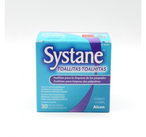 SYSTANE 30 TOALLITAS HUMEDAS ESTERILES Parafarmacia