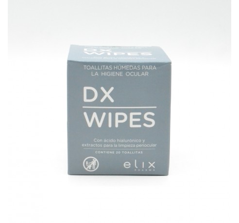 DX WIPES 20 TOALLITAS HUMEDAS Parafarmacia