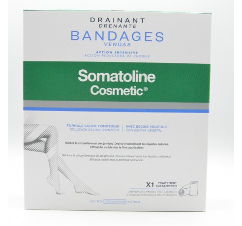 SOMATOLINE VENDAS REDUCTORAS DRENANTES 2 SACHETS 70 ML Parafarmacia