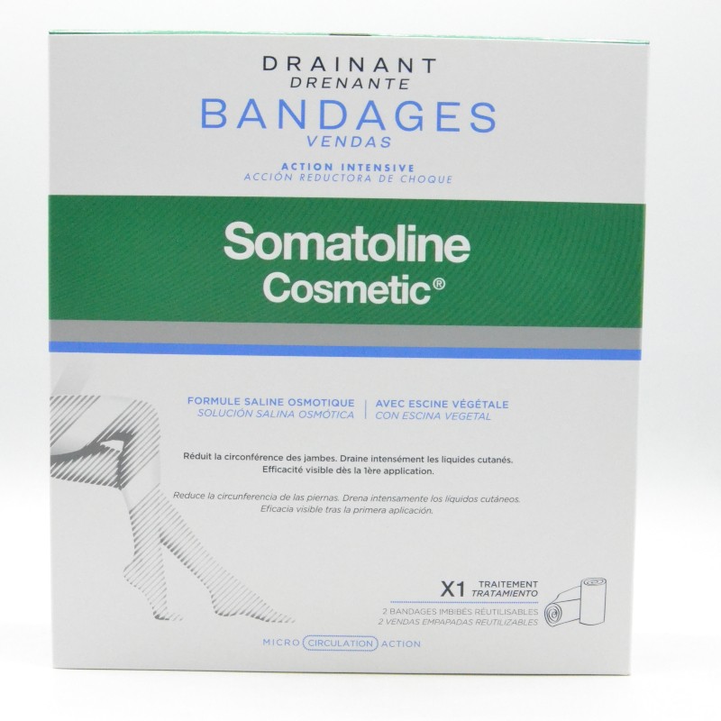 SOMATOLINE VENDAS REDUCTORAS DRENANTES 2 SACHETS 70 ML Parafarmacia