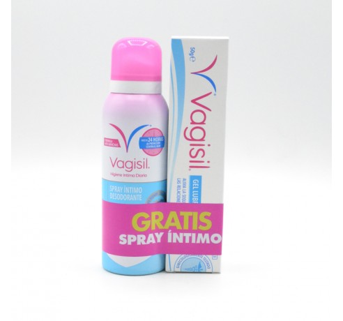 VAGISIL LUBRICANTE VAGINAL + REGALO VAGISIL SPRAY DESODORANTE INTIMO Parafarmacia