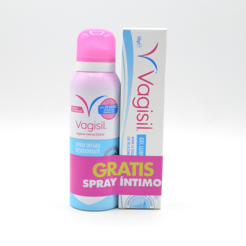 VAGISIL LUBRICANTE VAGINAL + REGALO VAGISIL SPRAY DESODORANTE INTIMO Parafarmacia