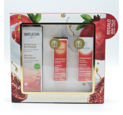 WELEDA PACK ACEITE FACIAL GRANADA + REGALOS Parafarmacia