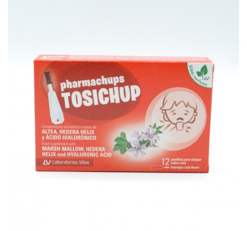 PHARMACHUPS TOSICHUP 12 PASTILLAS SABOR COLA Parafarmacia