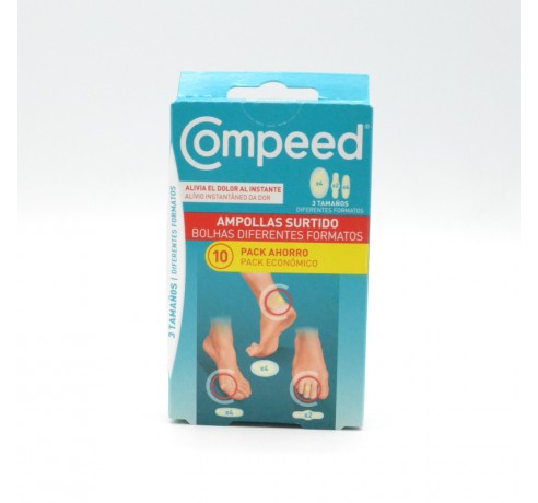 COMPEED AMPOLLAS SURTIDO PACK AHORRO 10 U Parafarmacia