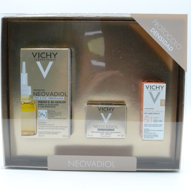 VICHY COFRE NEVOADIOL PERI & POST MENOPAUSIA SERUM 30 ML + POST-MENOPAUSIA CREMA DIA 50 ML Parafarmacia