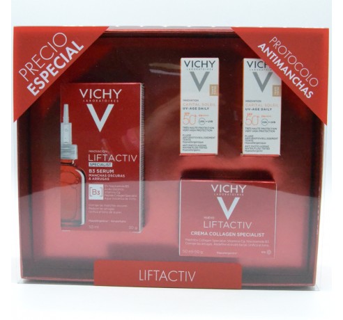 VICHY COFRE LIFTACTIV B3 SERUM 30 ML + COLLAGEN SPECIALIST 50ML Parafarmacia