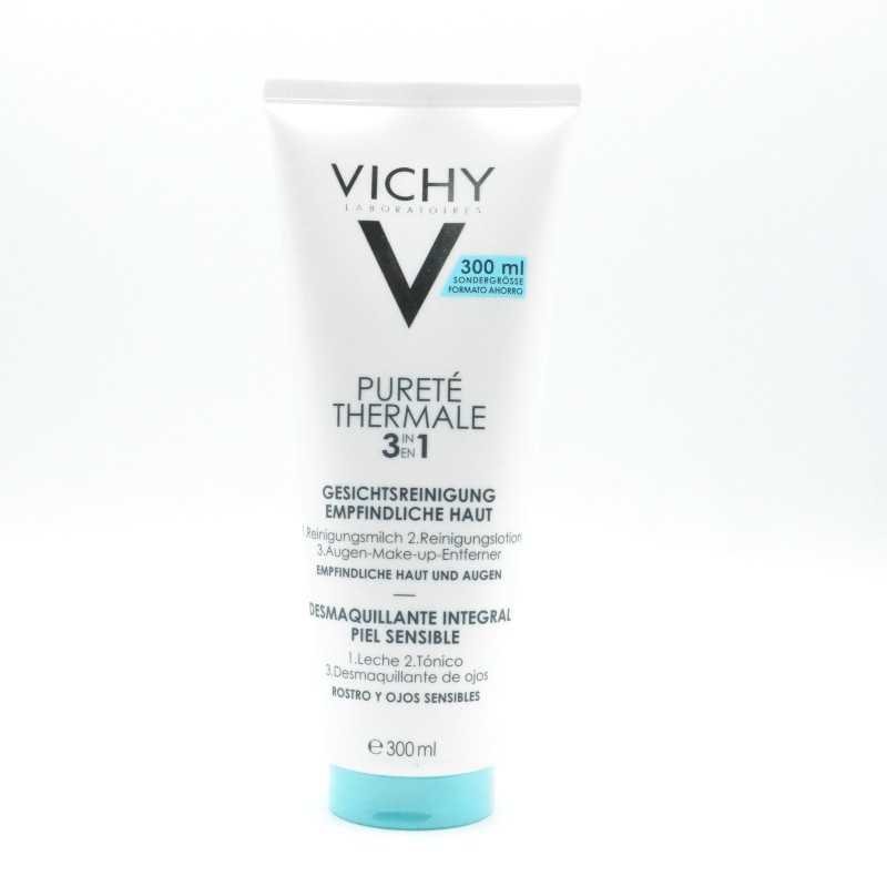 VICHY DESMAQUILLANTE INTEGRAL 3 EN 1 300 ML Limpieza facial