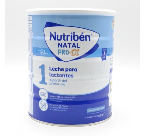 NUTRIBEN NATAL PRO ALFA 800 G Leches
