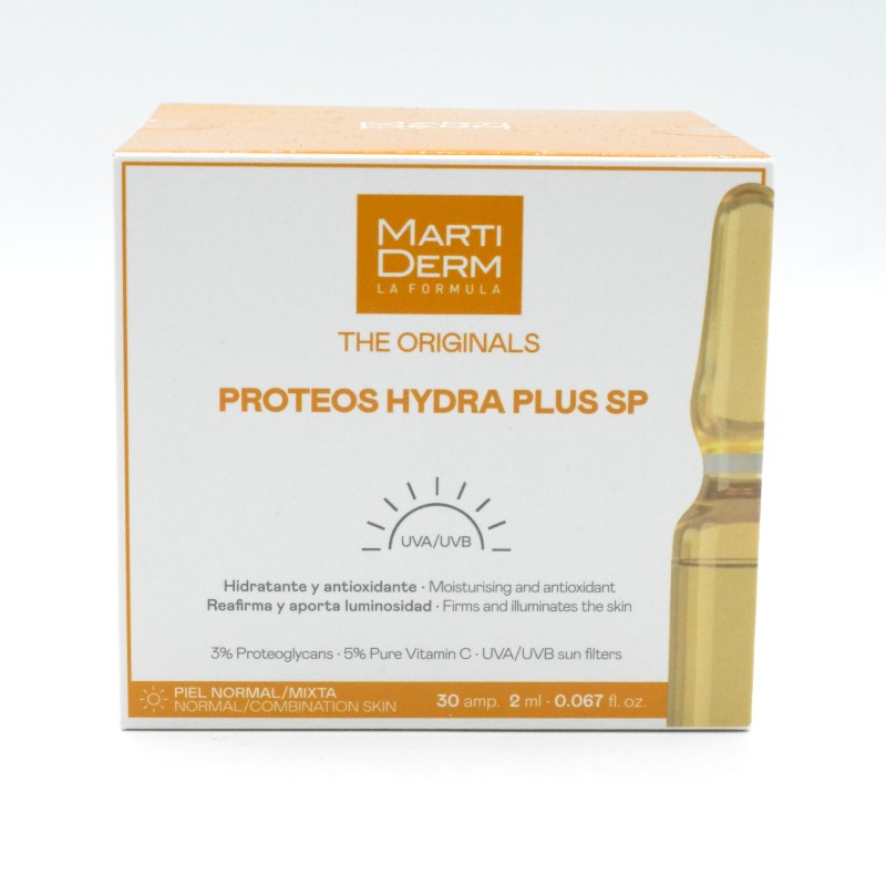 MARTIDERM PROTEOS HYDRAPLUS SPF PIEL NORMAL/MIXTA (NARANJA) 30AMP Antiedad MARTIDERM PROTEOS HYDRAPLUS SPF PIEL NORMAL/MIXTA (NARANJA) 30AMP Antiedad