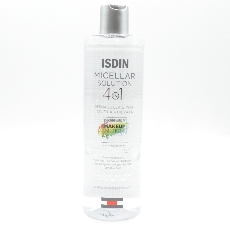 ISDIN MICELLAR SOLUTION 400 ML Limpieza facial