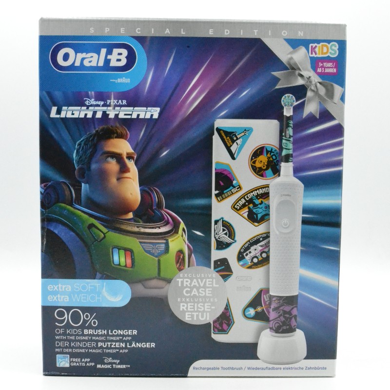 ORAL-B CEPILLO ELECTRICO INFANTIL REY LEON CON ESTUCHE DE REGALO Parafarmacia
