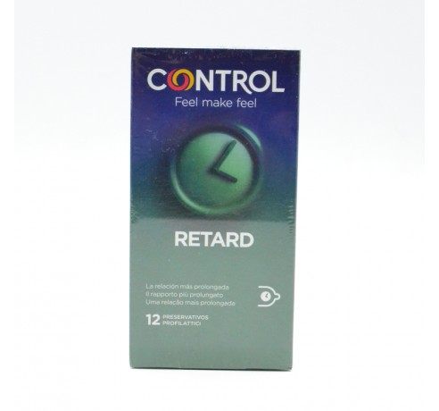 PRESERVATIVOS CONTROL RETARD 12 UD Preservativos