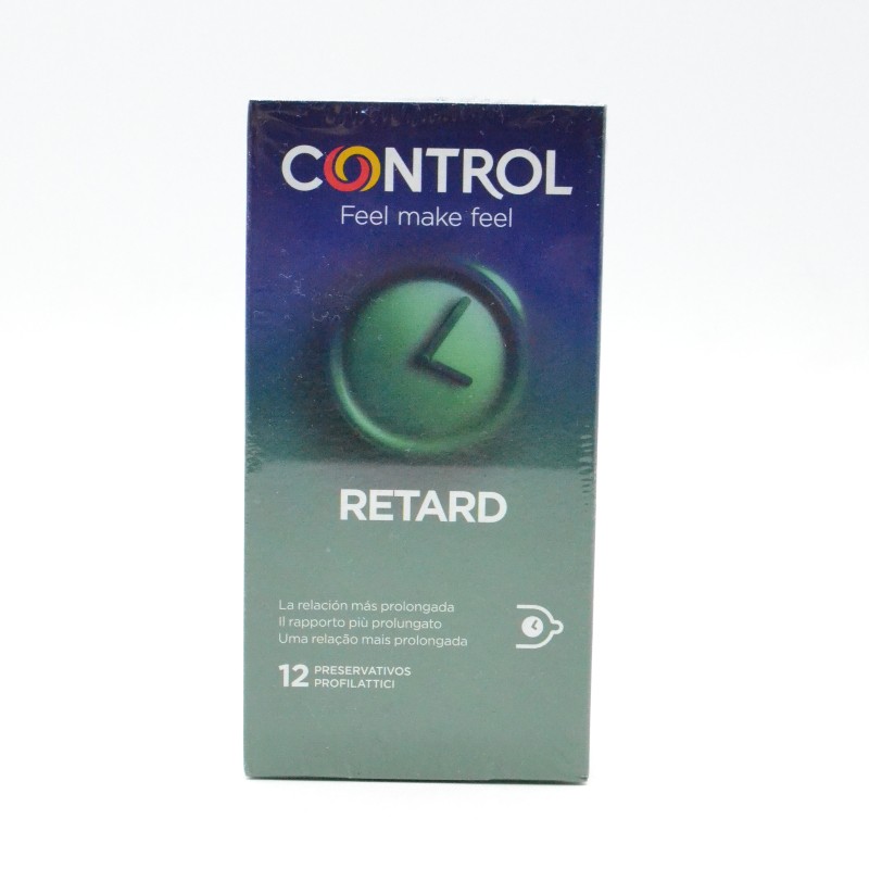 PRESERVATIVOS CONTROL RETARD 12 UD Preservativos