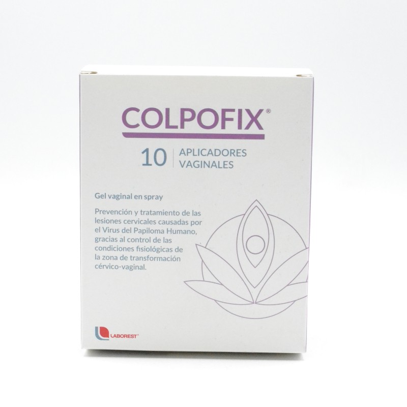 COLPOFIX GEL VAGINAL EN SPRAY 1 FRASCO 20 ML + 10 APLICADORES Parafarmacia