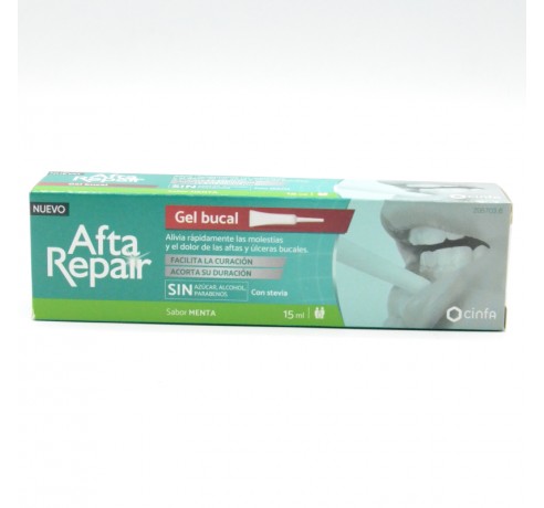 AFTA REPAIR GEL 15 ML SABOR MENTA Parafarmacia