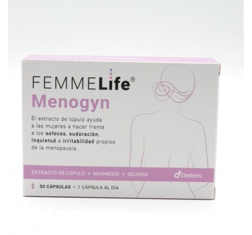 FEMMELIFE MENOGYN 30 CAPSULAS Parafarmacia