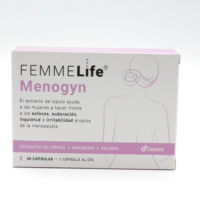 FEMMELIFE MENOGYN 30 CAPSULAS Parafarmacia