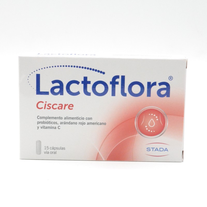 LACTOFLORA CISCARE 15 CAPSULAS Parafarmacia