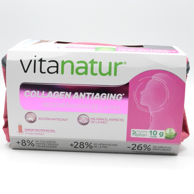 VITANATUR COLAGEN ANTIAGING 10 VIALES Parafarmacia