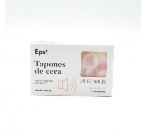 EPS TAPONES DE CERA 12 UNIDADES Parafarmacia