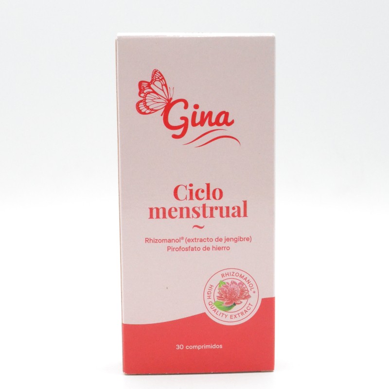 GINA 30 COMPRIMIDOS Parafarmacia