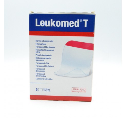 LEUKOMED T APOSITO ESTERIL ADHESIVO 5 UD 10 CM X 8 CM Parafarmacia