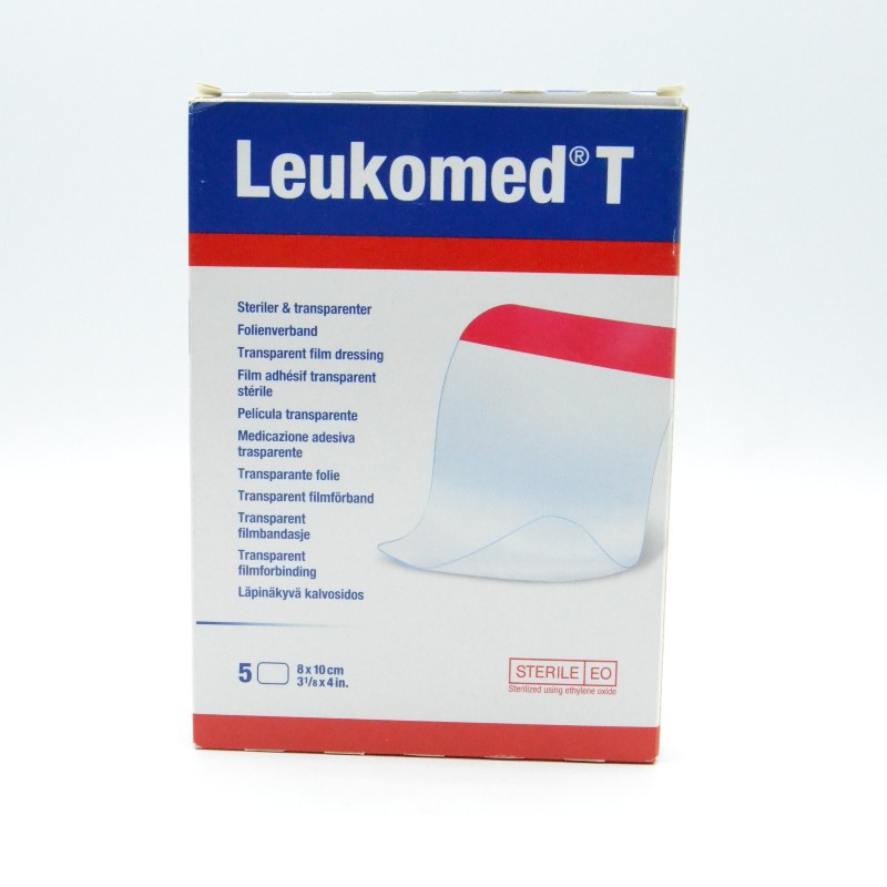 LEUKOMED T APOSITO ESTERIL ADHESIVO 5 UD 10 CM X 8 CM Parafarmacia