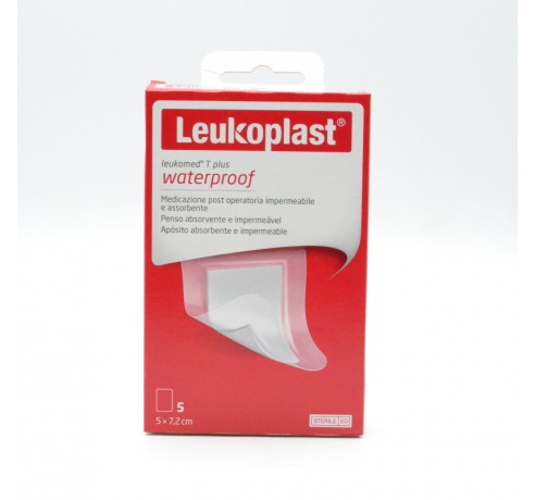 LEUKOMED T PLUS APOSITO ESTERIL ADHESIVO 5 UD 7,2 CM X 5 CM Parafarmacia