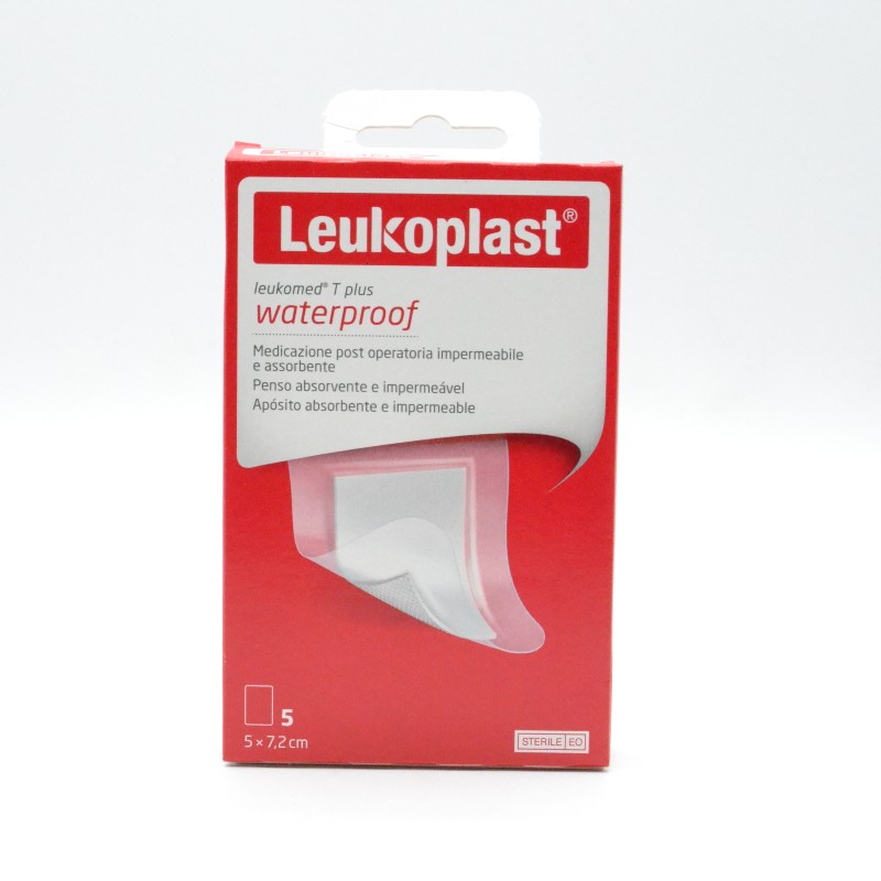 LEUKOMED T PLUS APOSITO ESTERIL ADHESIVO 5 UD 7,2 CM X 5 CM Parafarmacia