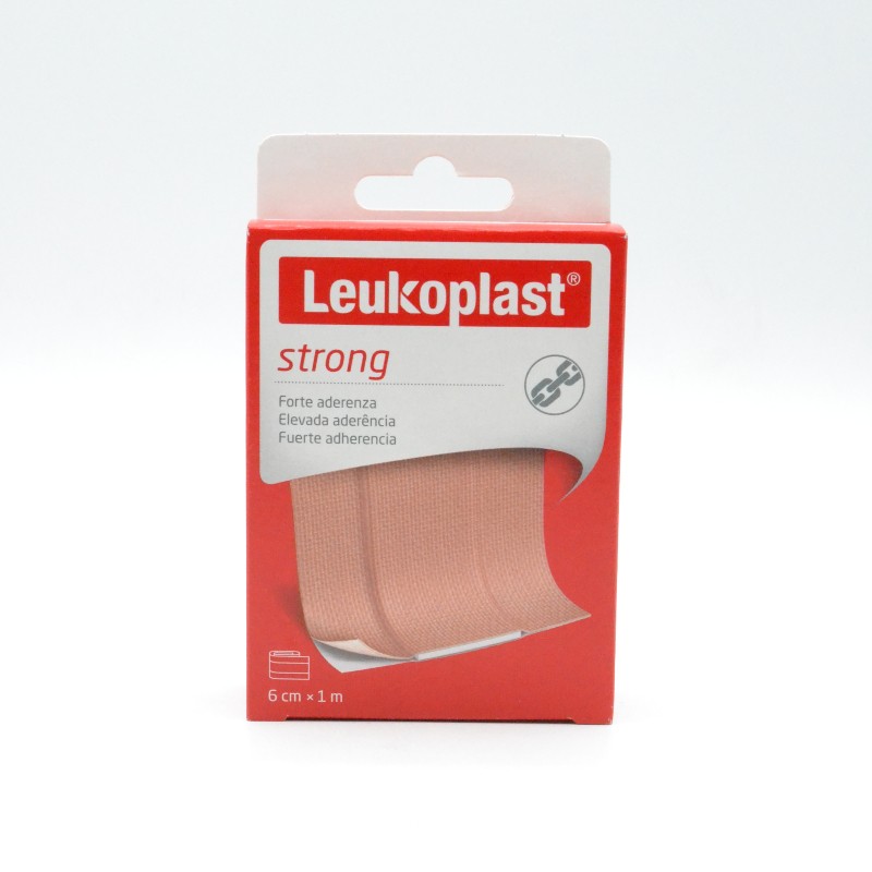 LEUKOPLAST STRONG APOSITO ADHESIVO 1 M X 6 CM TIRA Parafarmacia