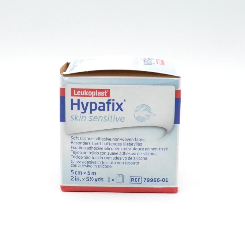 HYPAFIX SKIN SENSITIVE GASA ADHESIVA 5 CMX5M Limpieza y cuidado de las heridas