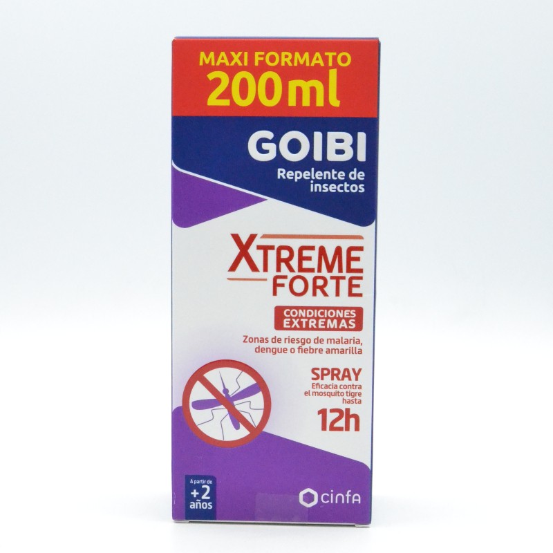 GOIBI ANTIMOSQUITOS XTREME MAXI SPRAY 200 ML Parafarmacia