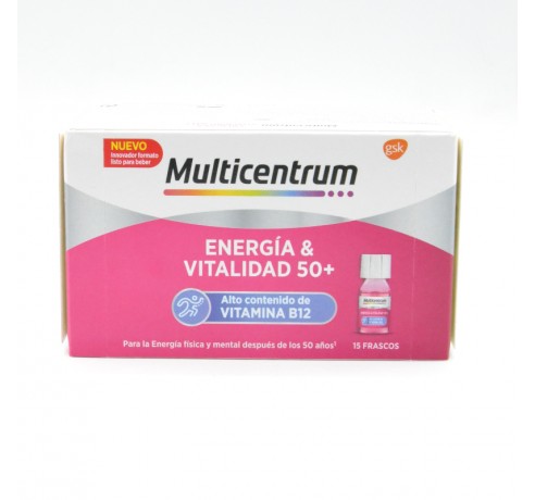 MULTICENTRUM B12 15 VIALES Parafarmacia