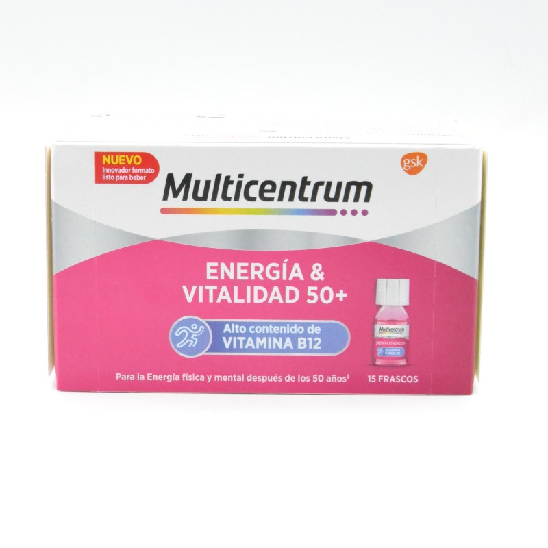 MULTICENTRUM B12 15 VIALES Parafarmacia