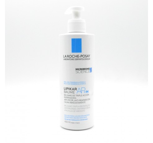 LIPIKAR BAUME LIGHT AP+M 400 ML CON DOSIFICADOR Parafarmacia