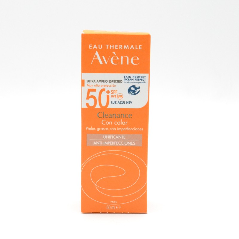 AVENE CLEANANCE SOLAR SPF 50+ 50 ML COLOR Parafarmacia