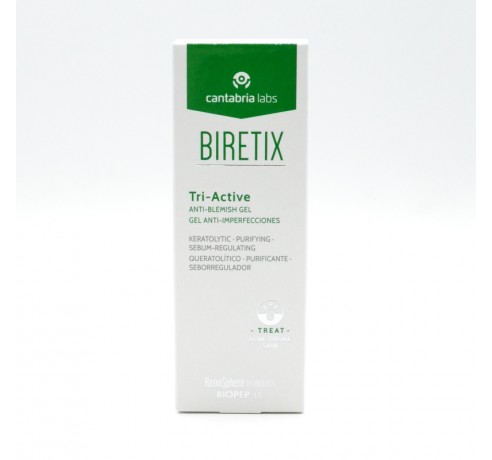 BIRETIX TRI-ACTIVE GEL ANTI-IMPERFECCIONES 1 ENVASE 50 ML Parafarmacia