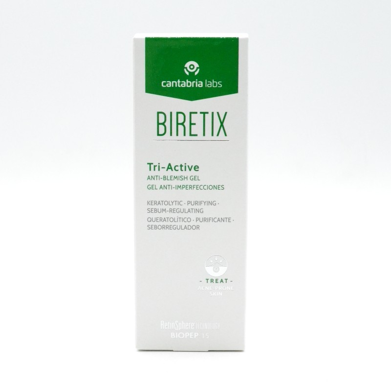 BIRETIX TRI-ACTIVE GEL ANTI-IMPERFECCIONES 1 ENVASE 50 ML Parafarmacia