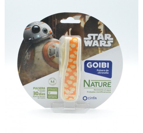 GOIBI PULSERA DE CITRONELLA NATURE STAR WARS BB8 Parafarmacia