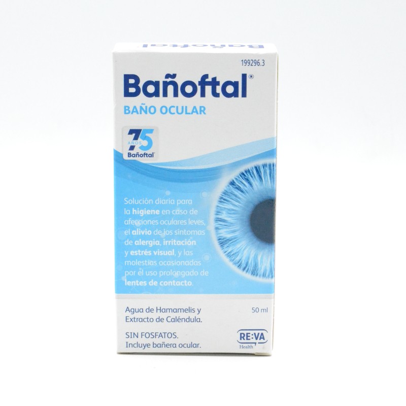 BAÑOFTAL BAÑO OCULAR 50 ML Parafarmacia