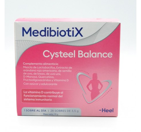 CYSTEEL BALANCE 28 SOBRES Parafarmacia