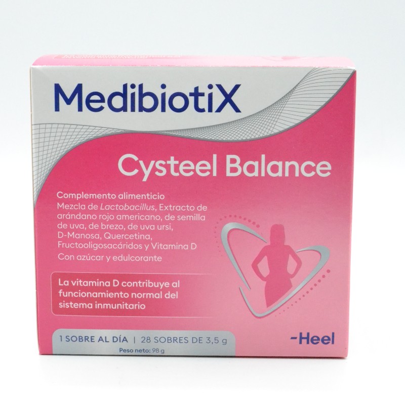 CYSTEEL BALANCE 28 SOBRES Parafarmacia