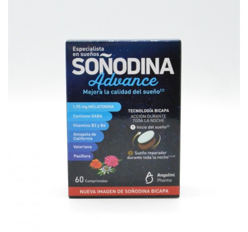 SOÑODINA ADVANCE BICAPA 60 COMPRIMIDOS Parafarmacia