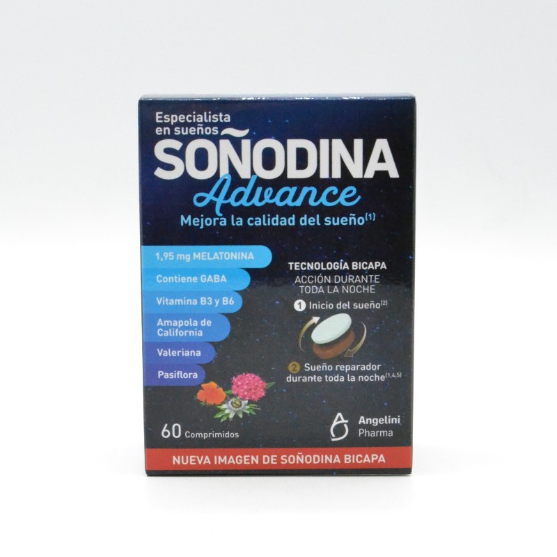 SOÑODINA ADVANCE BICAPA 60 COMPRIMIDOS Parafarmacia