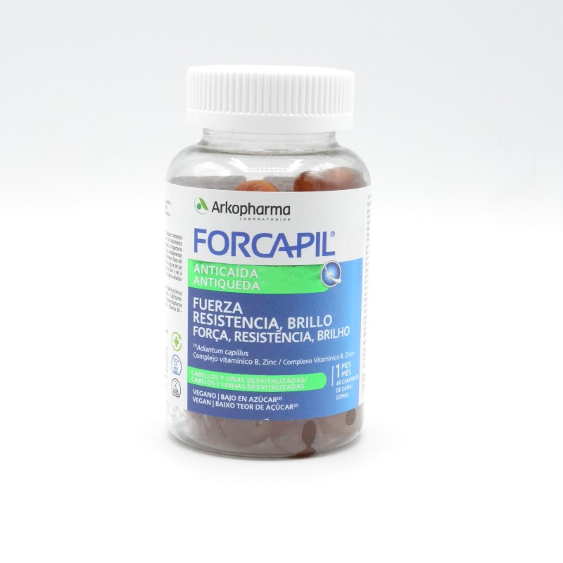 FORCAPIL ANTICAIDA 60 CARAMELOS DE GOMA Parafarmacia