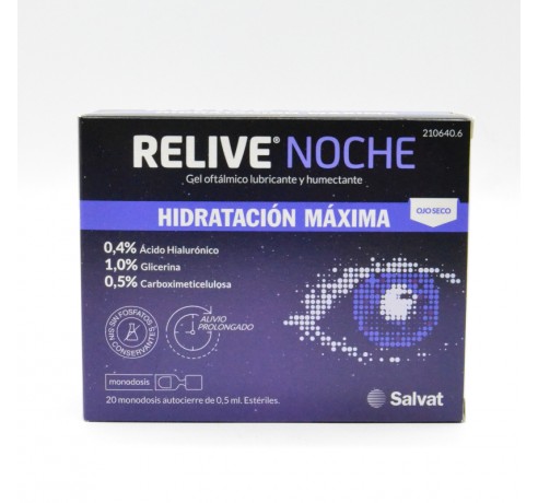 RELIVE NOCHE 20 MONODOSIS Parafarmacia