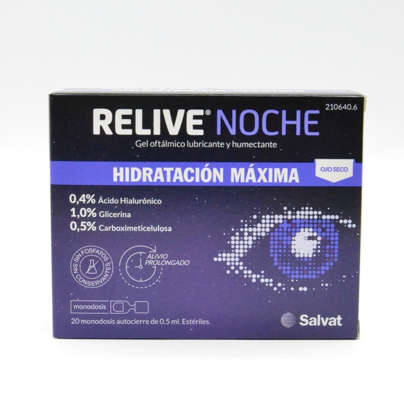 RELIVE NOCHE 20 MONODOSIS Parafarmacia