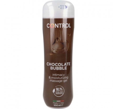 CONTROL GEL MASAJE CHOCOLATE 200 ML Parafarmacia