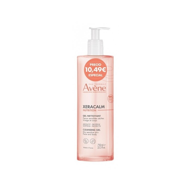 AVENE XERACALM NUTRICION GEL LIMPIADOR 500 ML Parafarmacia AVENE XERACALM NUTRICION GEL LIMPIADOR 500 ML Parafarmacia